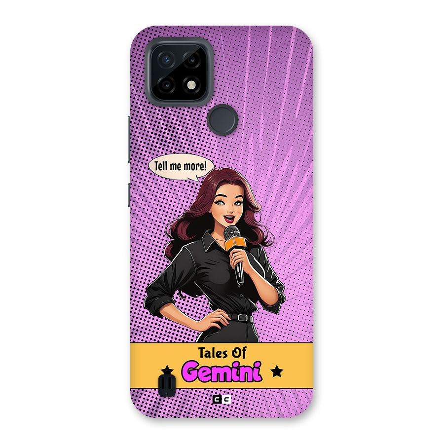 Tales Of Gemini Back Case for Realme C21