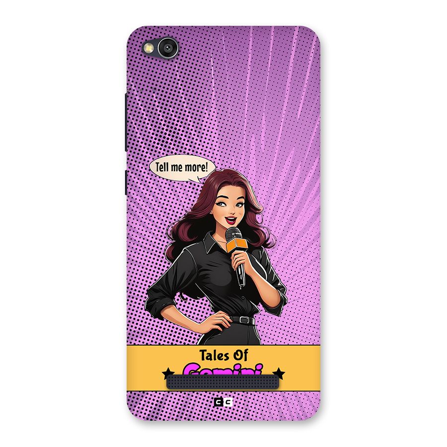 Tales Of Gemini Back Case for Redmi 4A