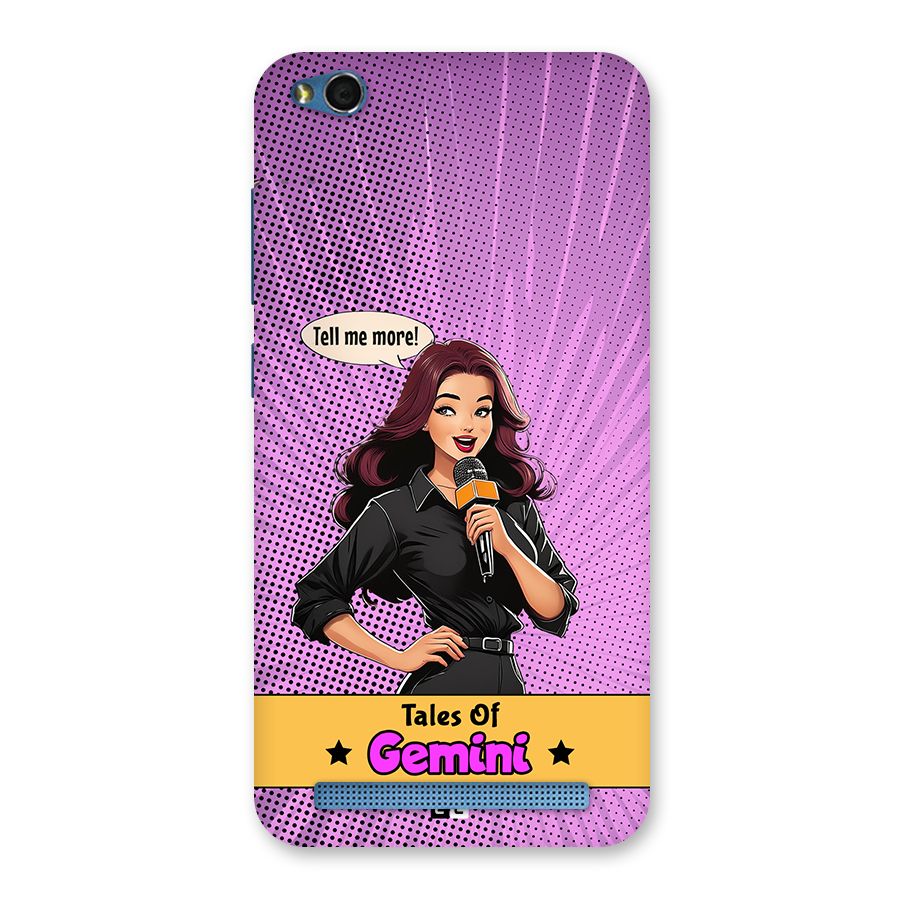 Tales Of Gemini Back Case for Redmi 5A