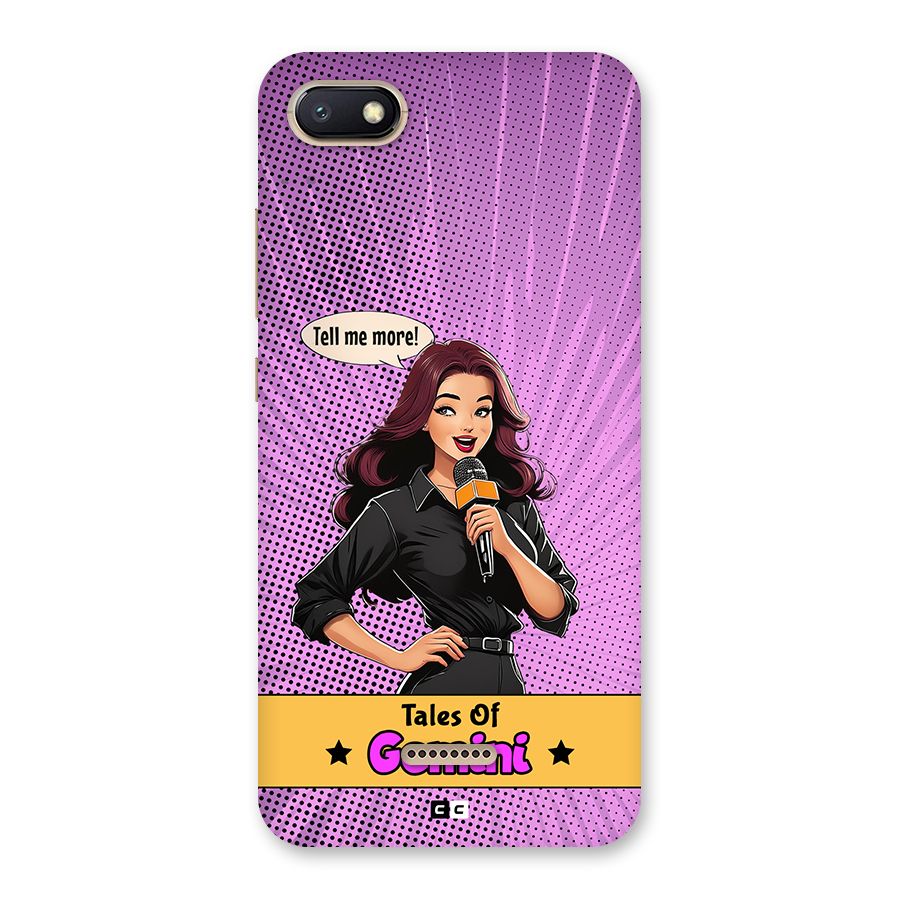 Tales Of Gemini Back Case for Redmi 6A