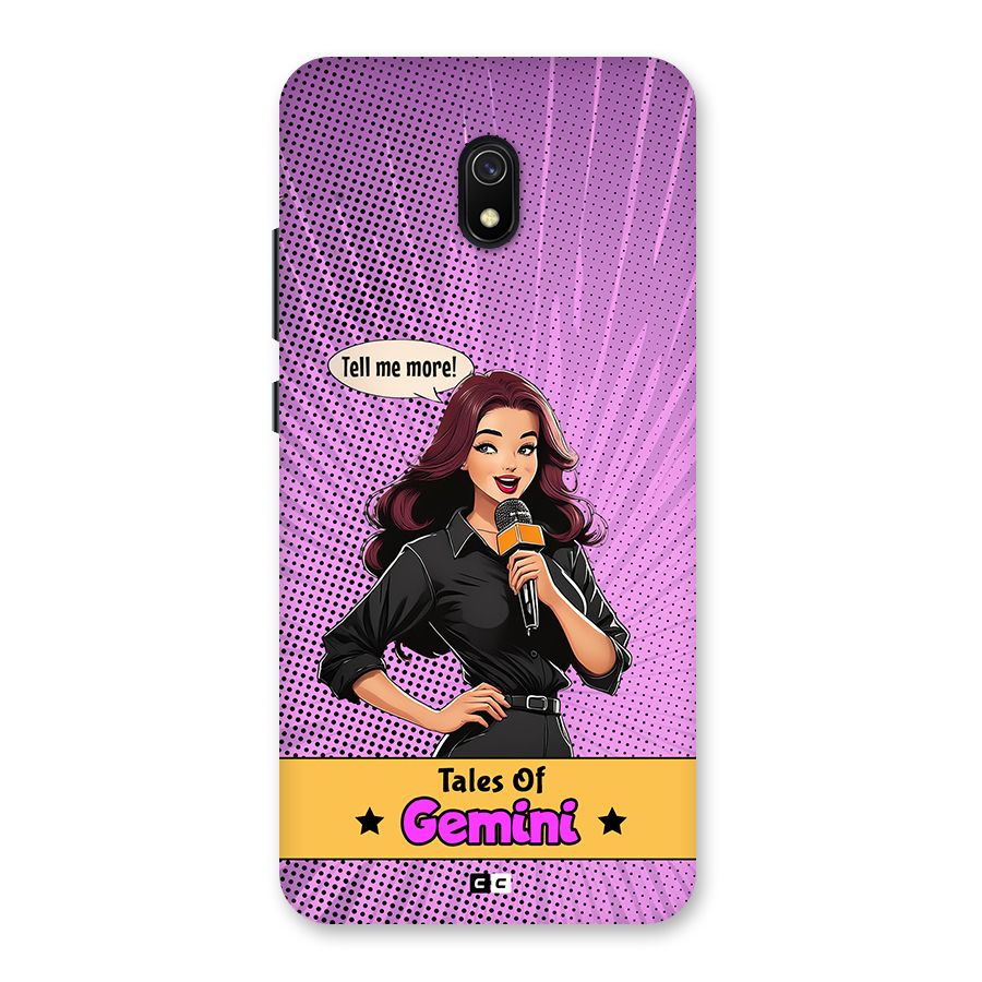 Tales Of Gemini Back Case for Redmi 8A