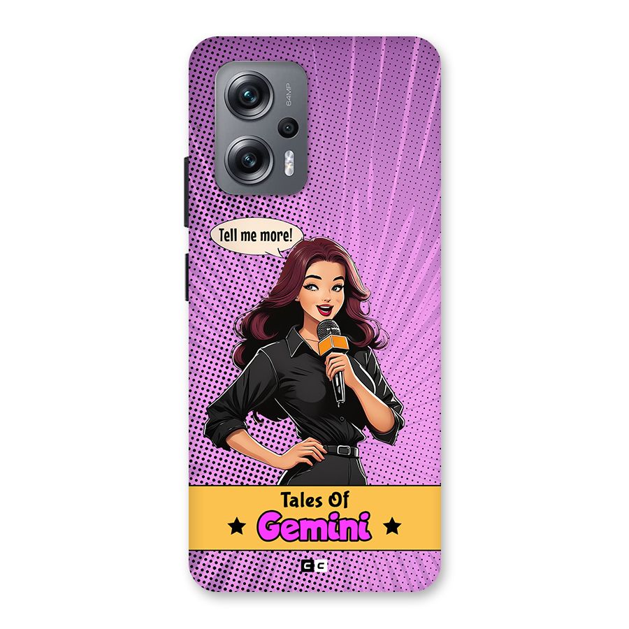 Tales Of Gemini Back Case for Redmi K50i
