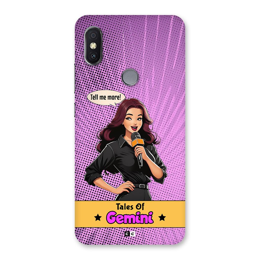 Tales Of Gemini Back Case for Redmi Y2