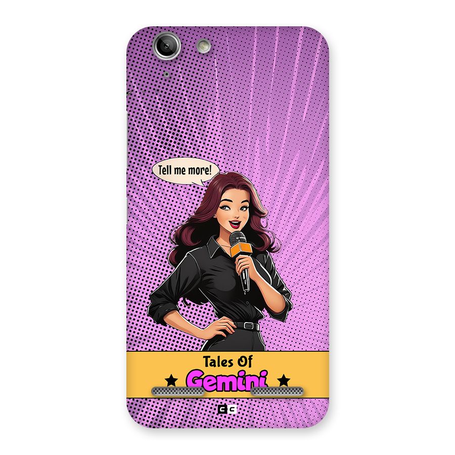 Tales Of Gemini Back Case for Vibe K5