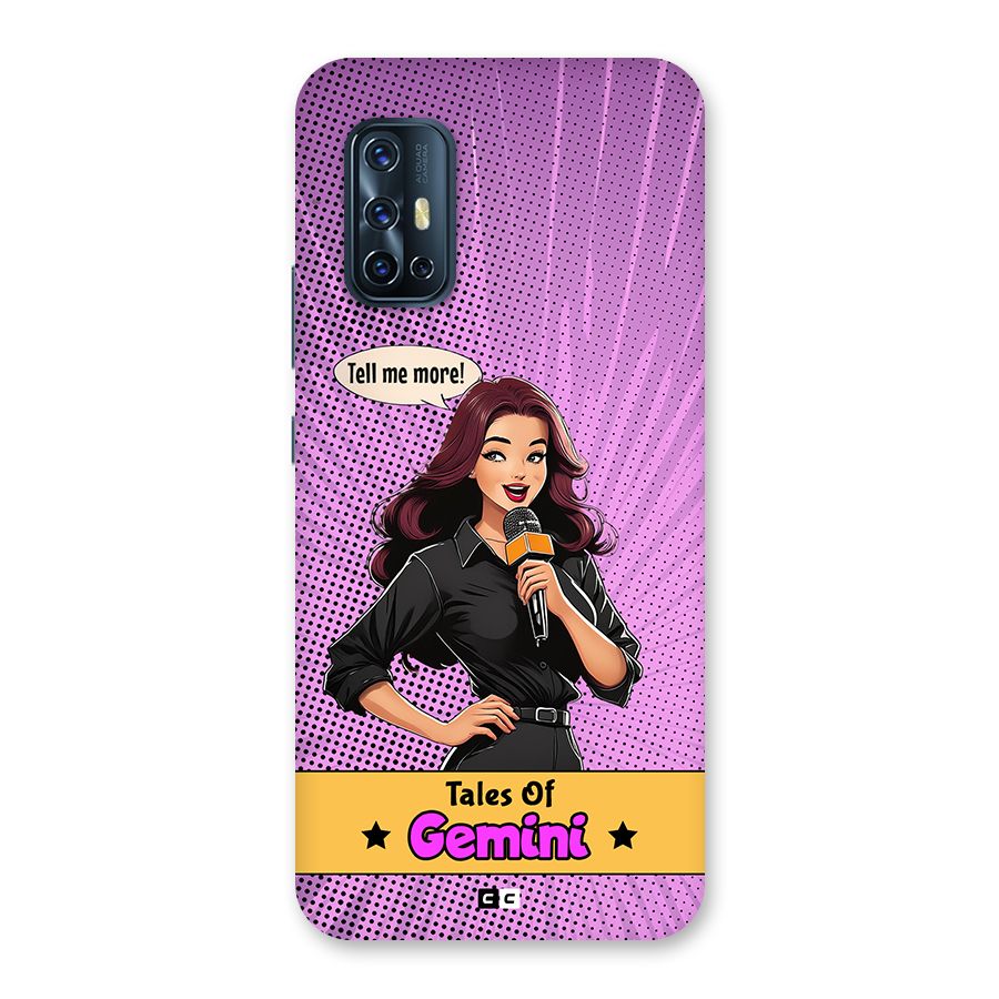 Tales Of Gemini Back Case for Vivo V17