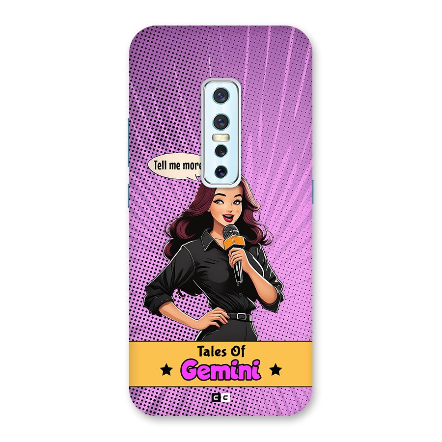 Tales Of Gemini Back Case for Vivo V17 Pro