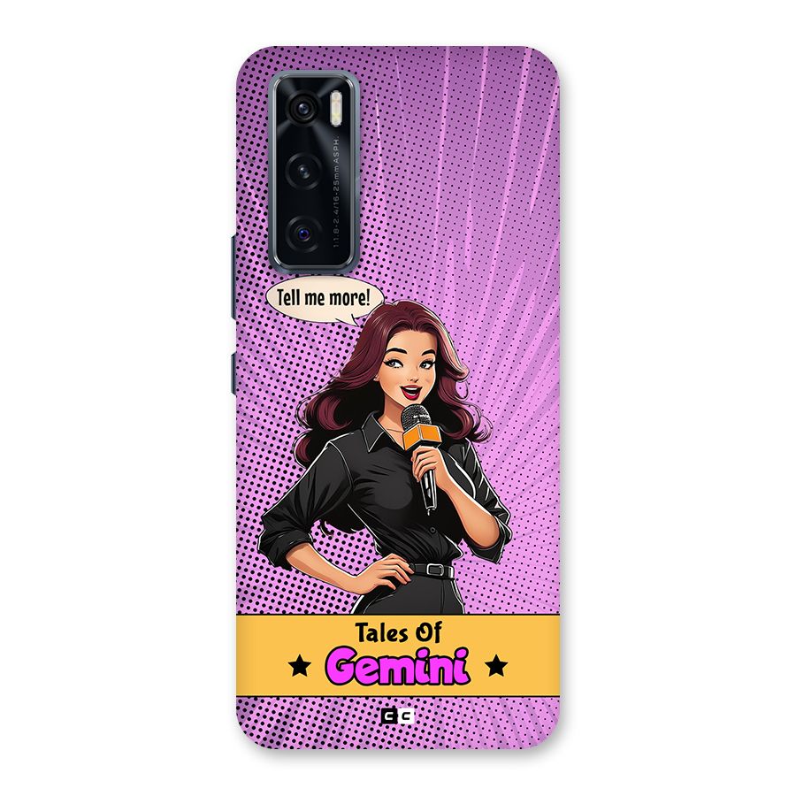 Tales Of Gemini Back Case for Vivo V20 SE