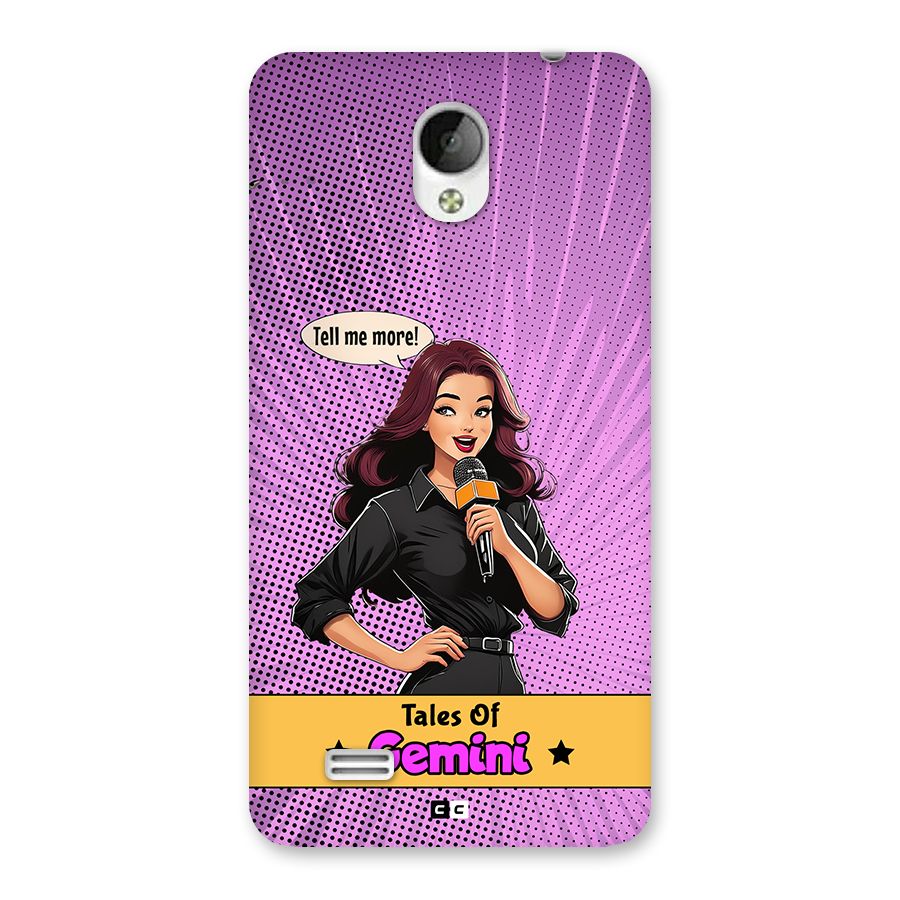 Tales Of Gemini Back Case for Vivo Y21