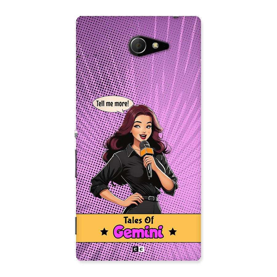 Tales Of Gemini Back Case for Xperia M2