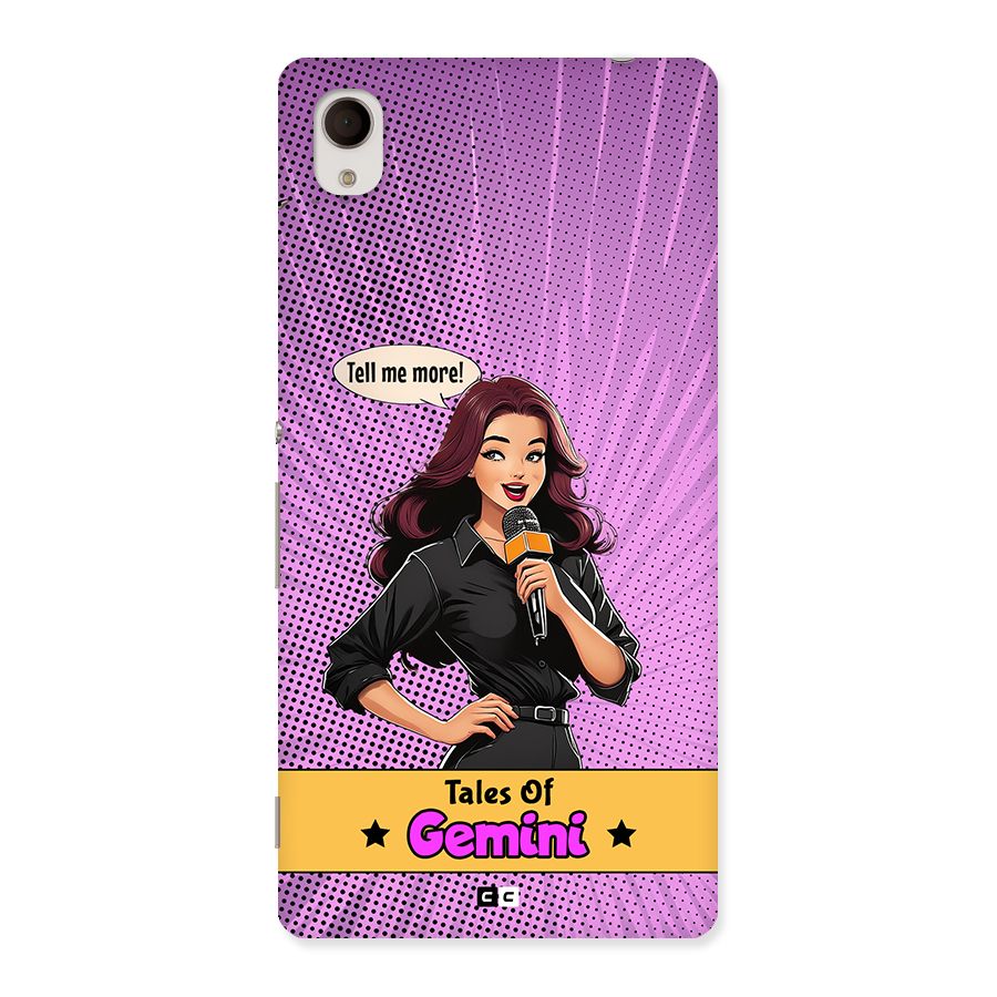 Tales Of Gemini Back Case for Xperia M4 Aqua