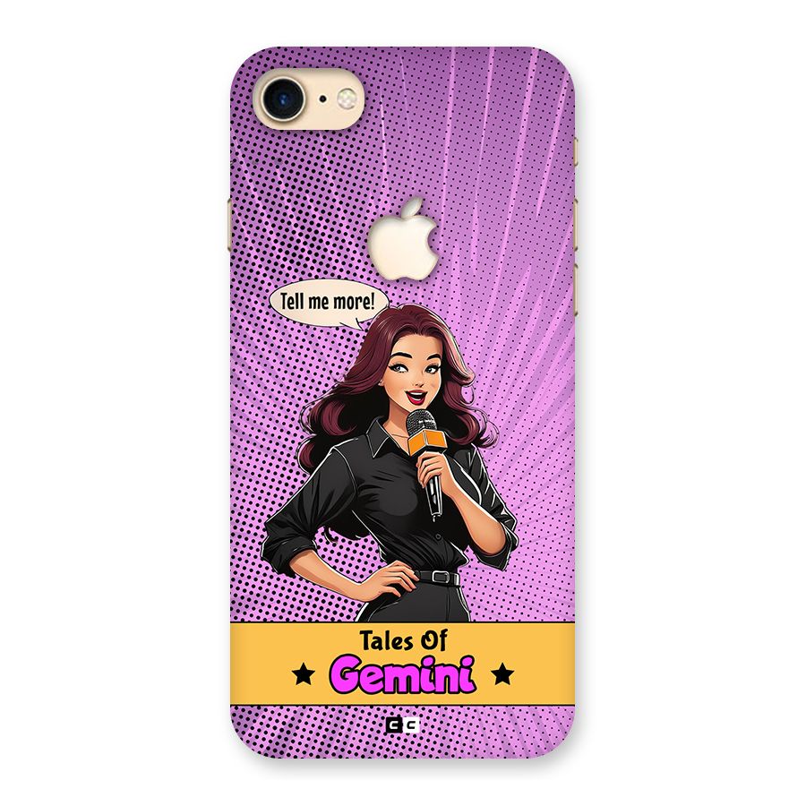 Tales Of Gemini Back Case for iPhone 7 Apple Cut