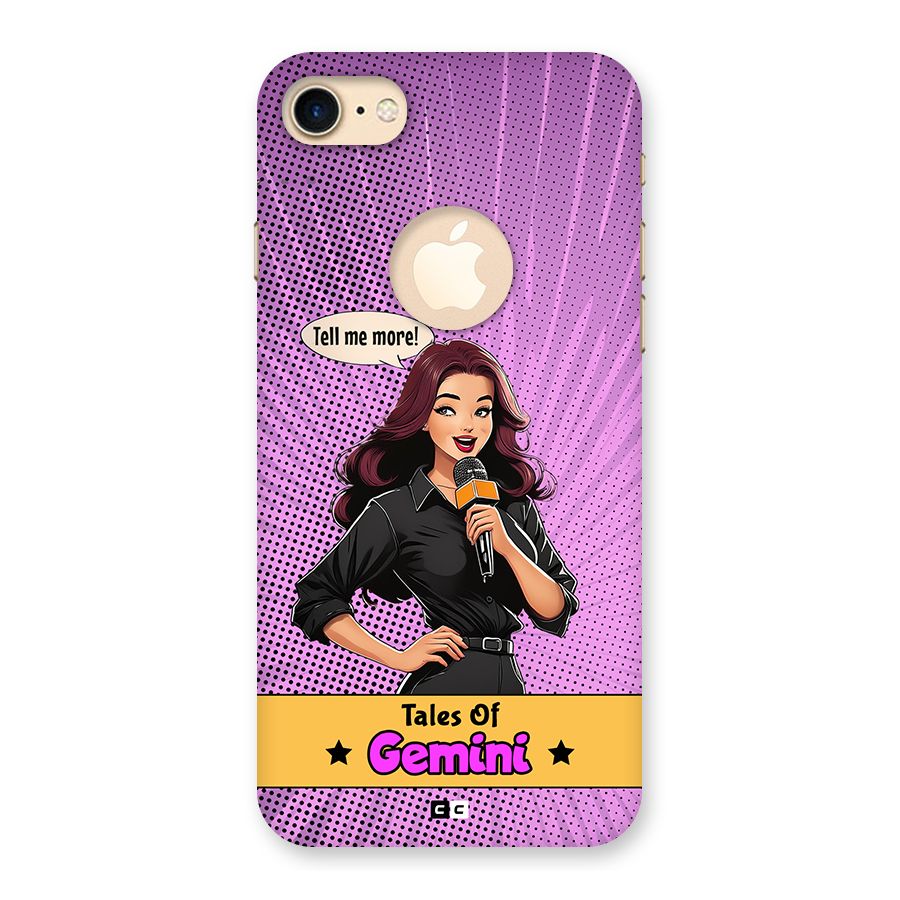 Tales Of Gemini Back Case for iPhone 7 Logo Cut
