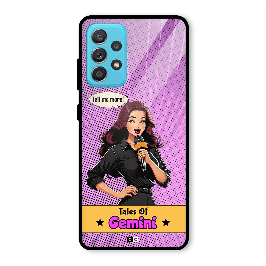 Tales Of Gemini Glass Back Case for Galaxy A52