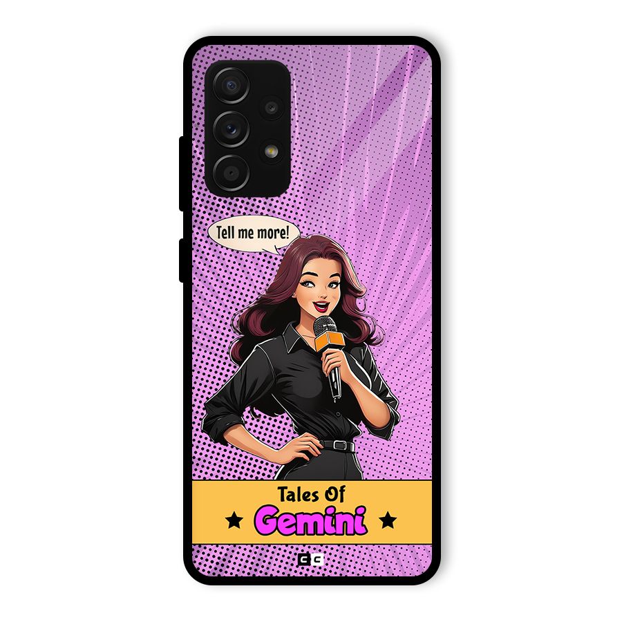 Tales Of Gemini Glass Back Case for Galaxy A53 5G