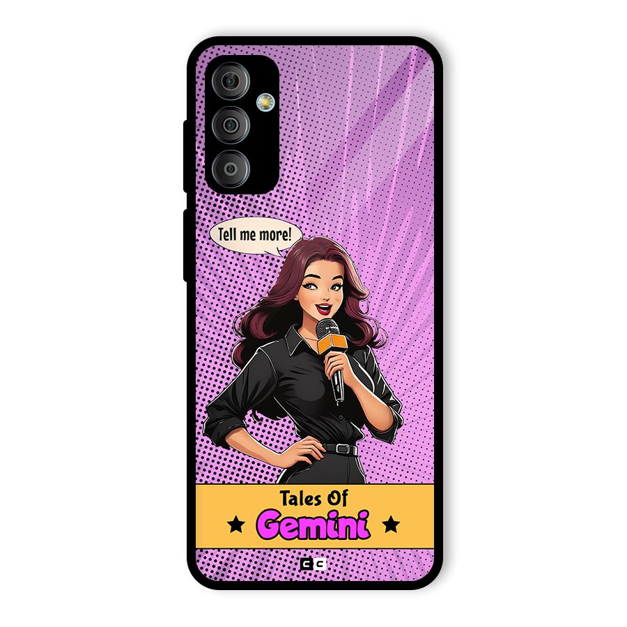 Tales Of Gemini Glass Back Case for Galaxy F23