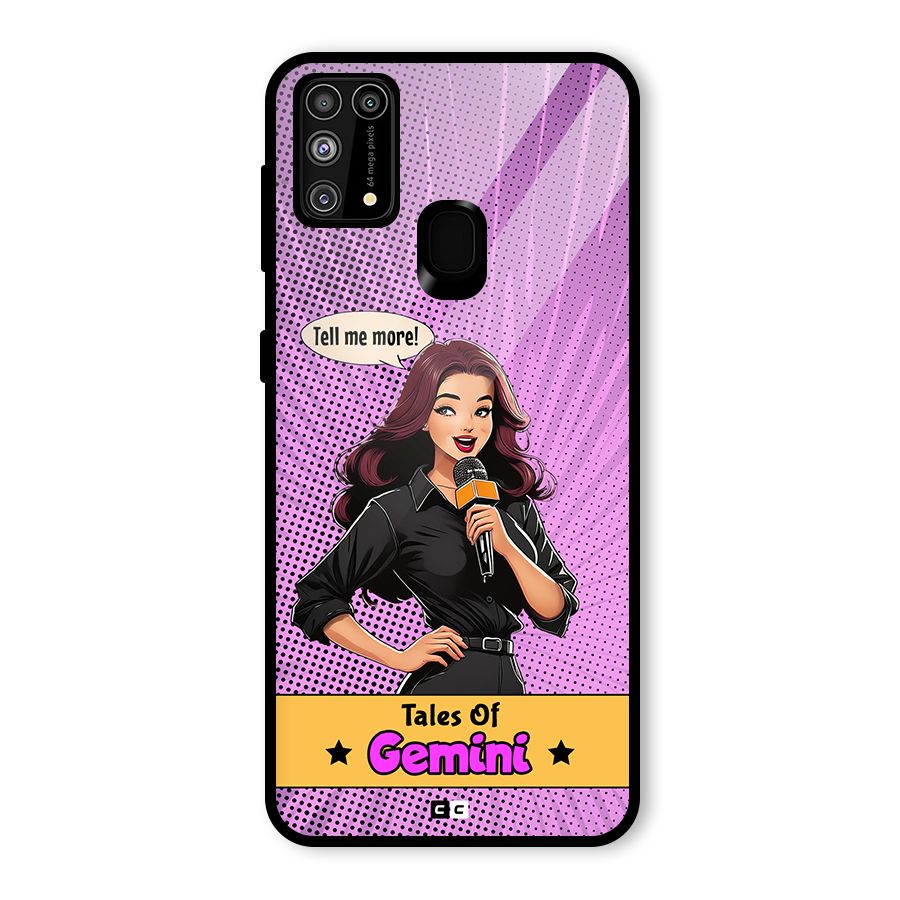 Tales Of Gemini Glass Back Case for Galaxy F41
