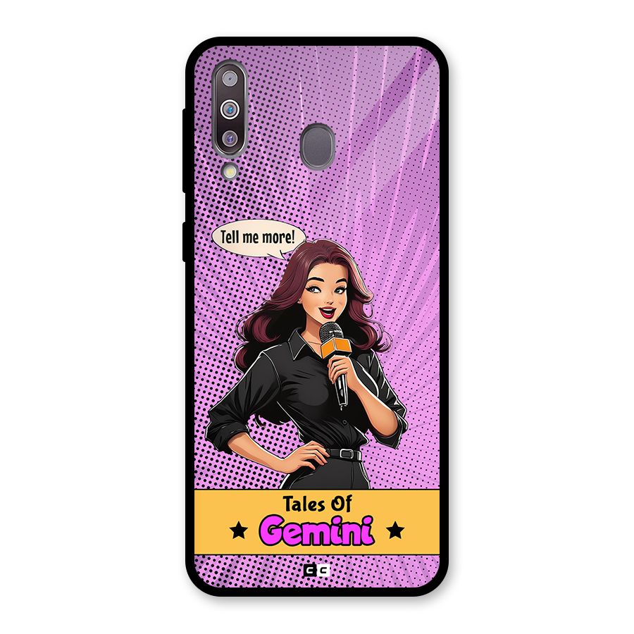 Tales Of Gemini Glass Back Case for Galaxy M30