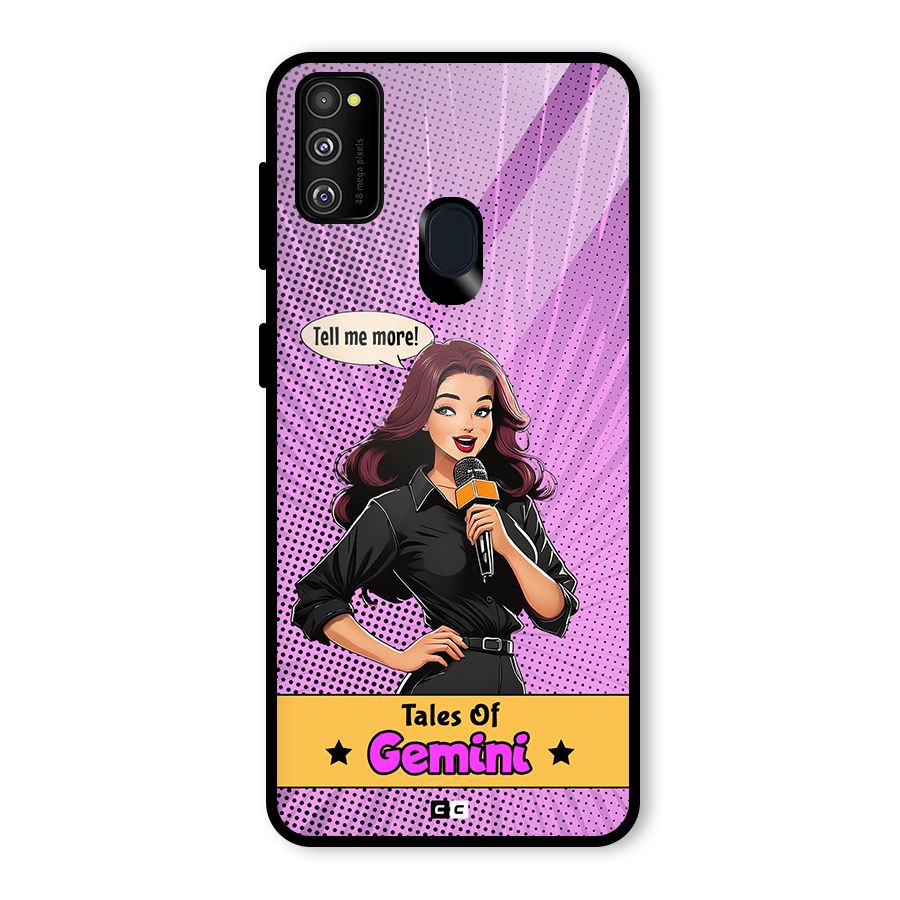 Tales Of Gemini Glass Back Case for Galaxy M30s