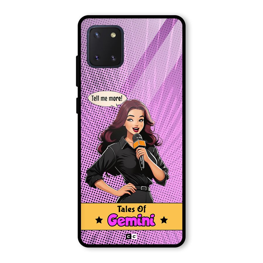 Tales Of Gemini Glass Back Case for Galaxy Note 10 Lite