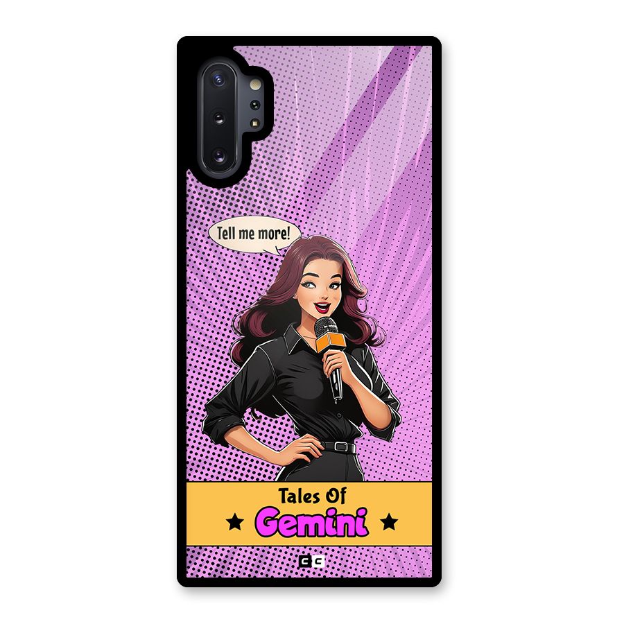 Tales Of Gemini Glass Back Case for Galaxy Note 10 Plus