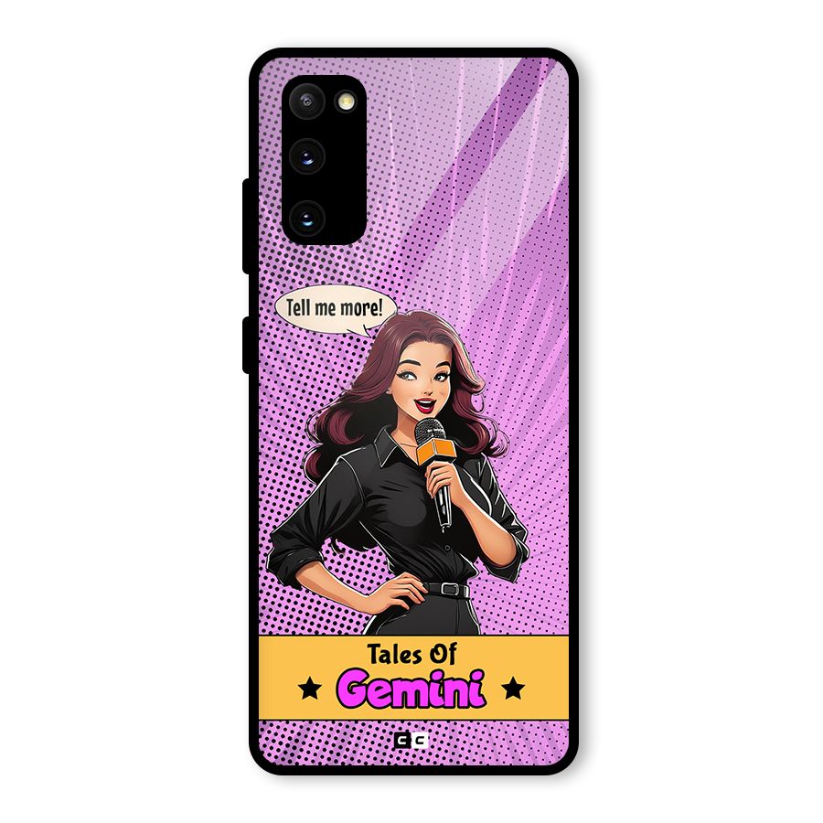 Tales Of Gemini Glass Back Case for Galaxy S20 FE 5G