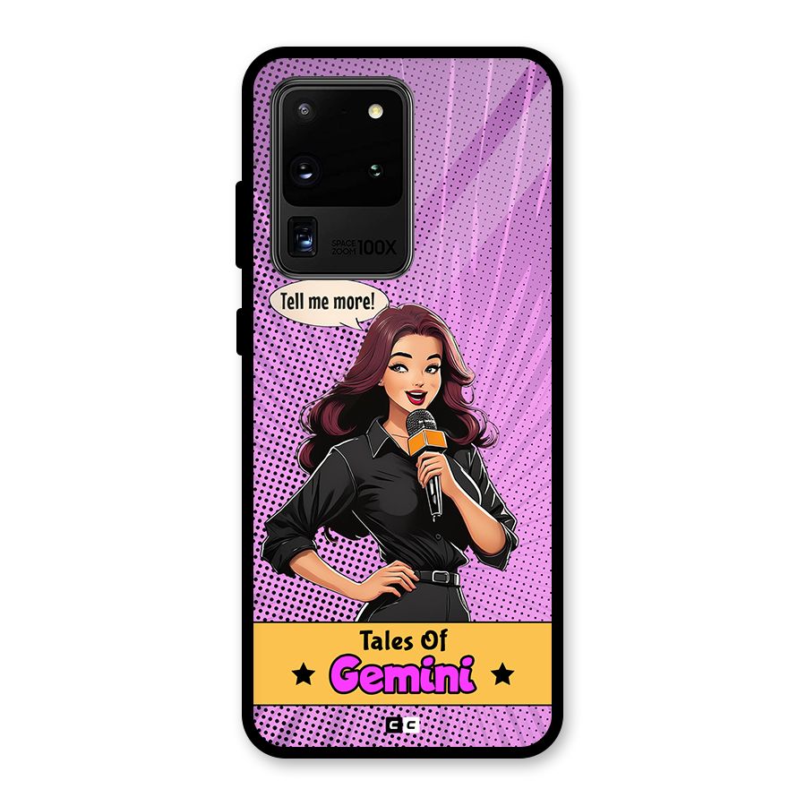 Tales Of Gemini Glass Back Case for Galaxy S20 Ultra