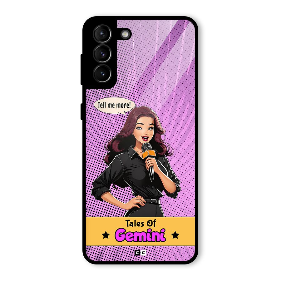 Tales Of Gemini Glass Back Case for Galaxy S21 Plus