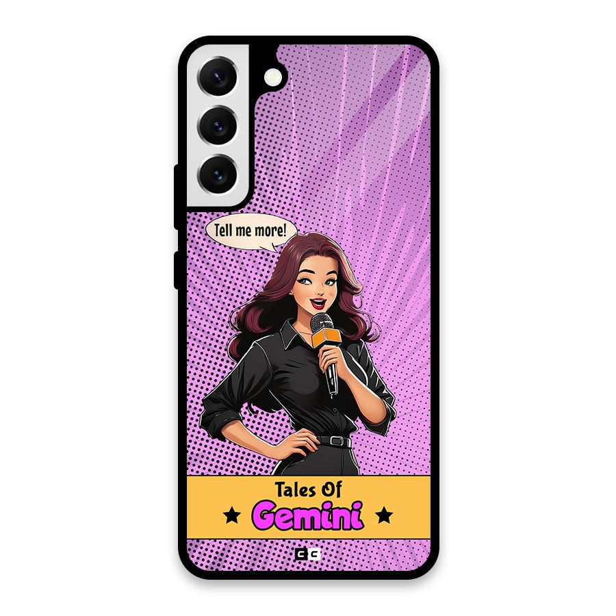 Tales Of Gemini Glass Back Case for Galaxy S22 Plus 5G
