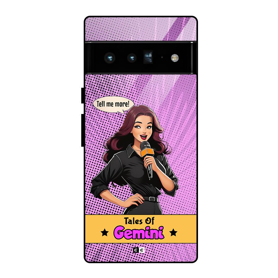 Tales Of Gemini Glass Back Case for Google Pixel 6 Pro
