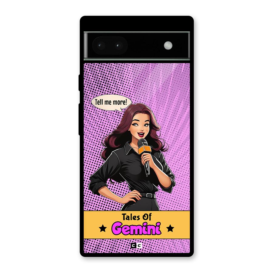 Tales Of Gemini Glass Back Case for Google Pixel 6a