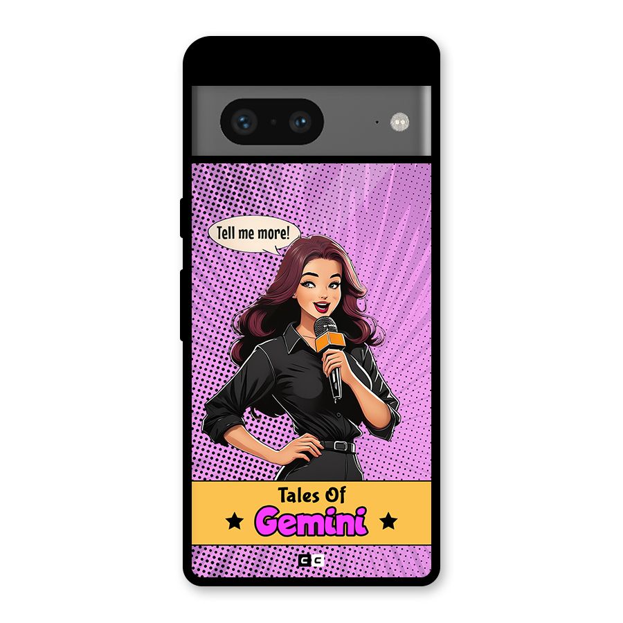 Tales Of Gemini Glass Back Case for Google Pixel 7
