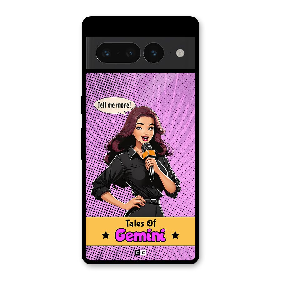 Tales Of Gemini Glass Back Case for Google Pixel 7 Pro