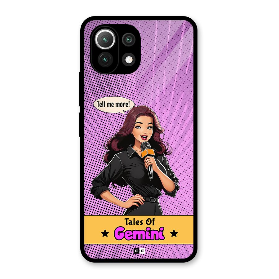Tales Of Gemini Glass Back Case for Mi 11 Lite