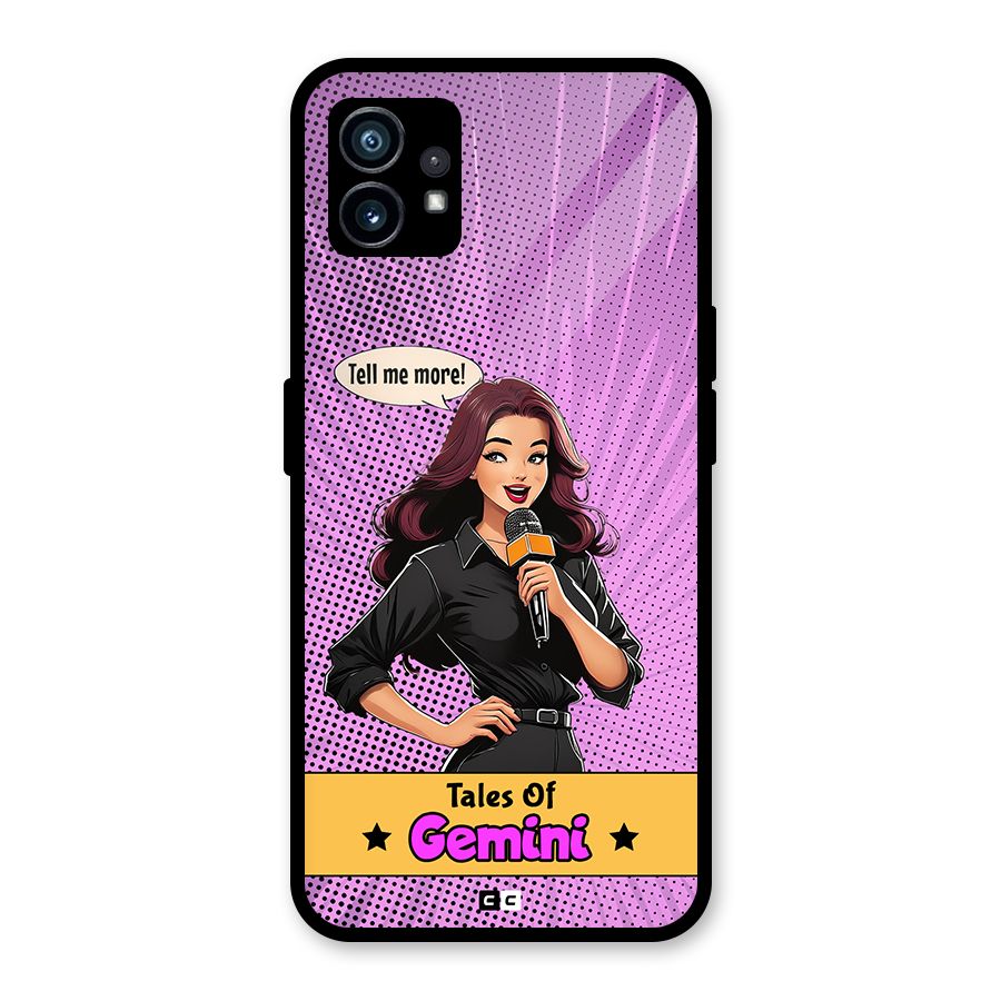 Tales Of Gemini Glass Back Case for Nothing Phone 1