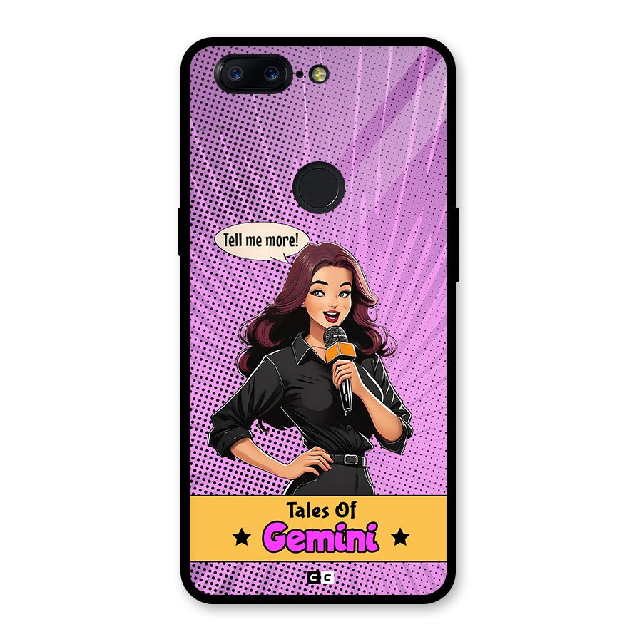 Tales Of Gemini Glass Back Case for OnePlus 5T