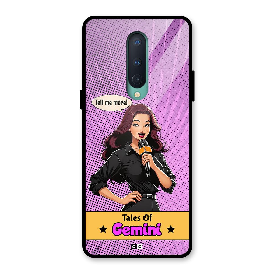 Tales Of Gemini Glass Back Case for OnePlus 8