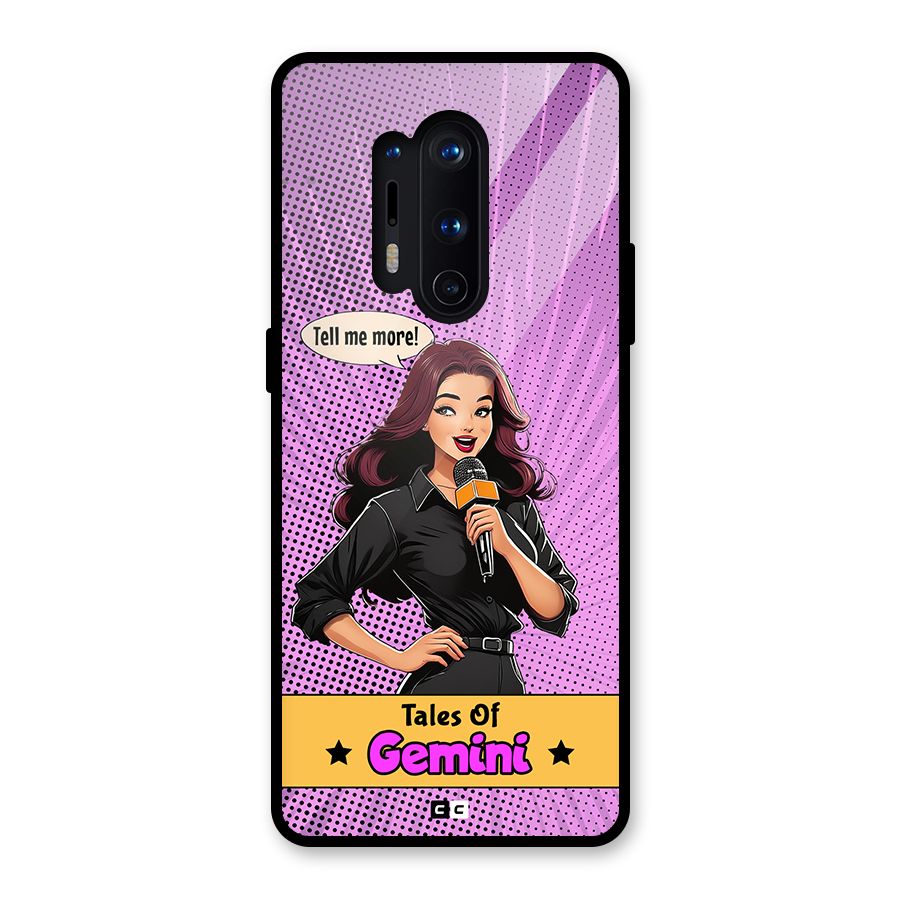 Tales Of Gemini Glass Back Case for OnePlus 8 Pro