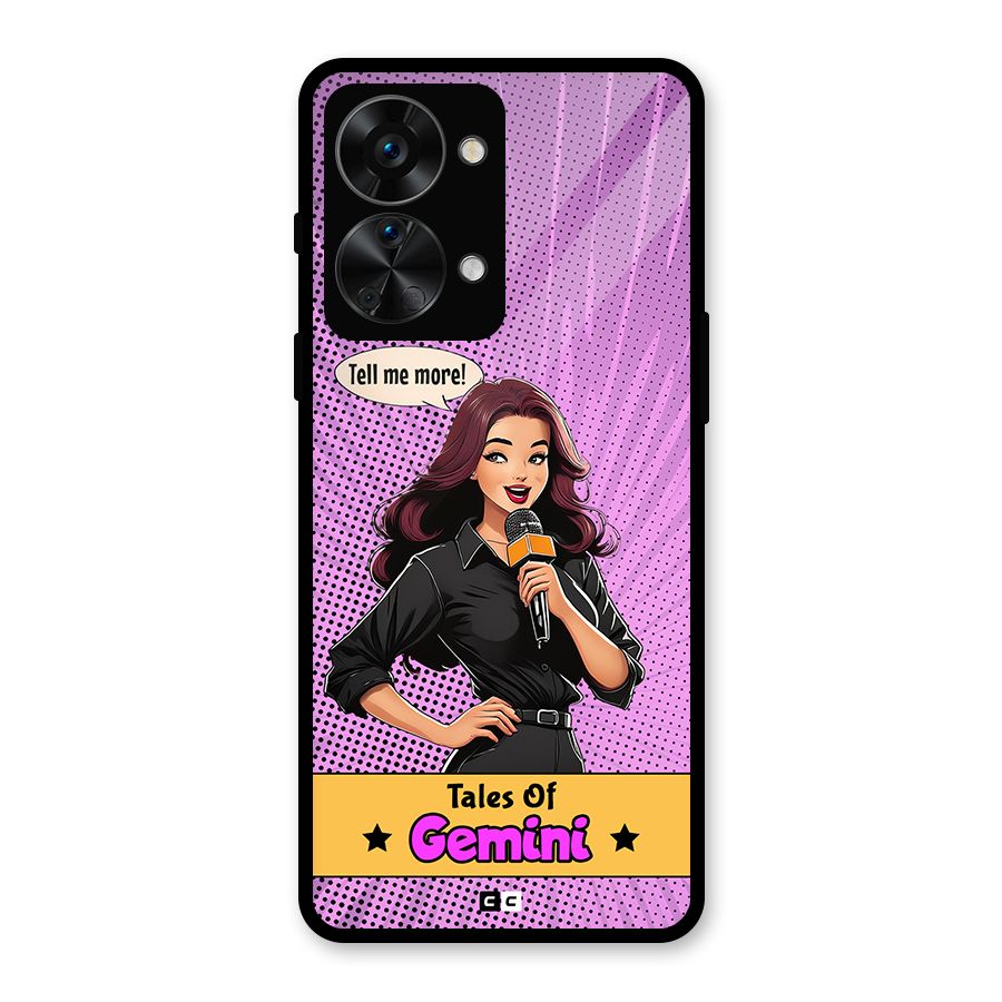 Tales Of Gemini Glass Back Case for OnePlus Nord 2T
