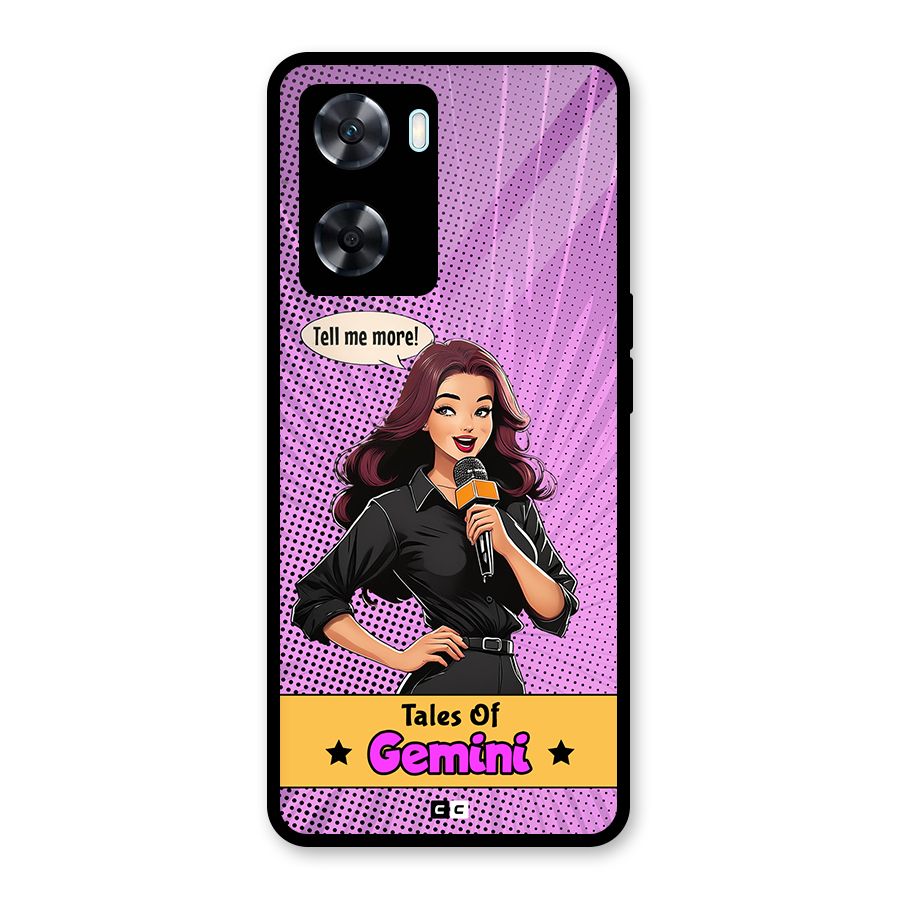 Tales Of Gemini Glass Back Case for Oppo A77s