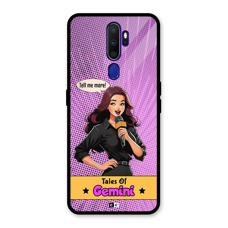 Tales Of Gemini Glass Back Case for Oppo A9 (2020)