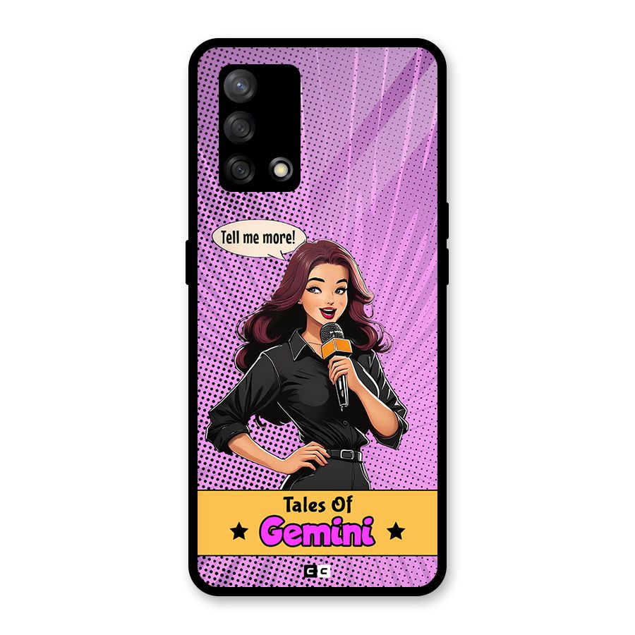 Tales Of Gemini Glass Back Case for Oppo F19s
