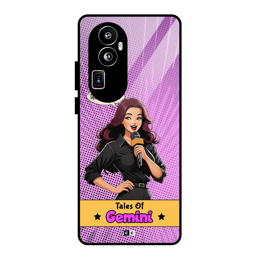 Tales Of Gemini Glass Back Case for Oppo Reno10 Pro Plus