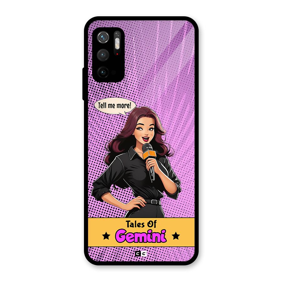 Tales Of Gemini Glass Back Case for Poco M3 Pro 5G