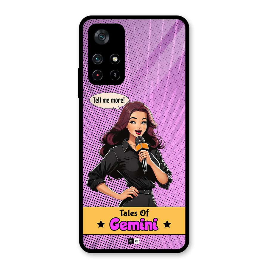 Tales Of Gemini Glass Back Case for Poco M4 Pro 5G