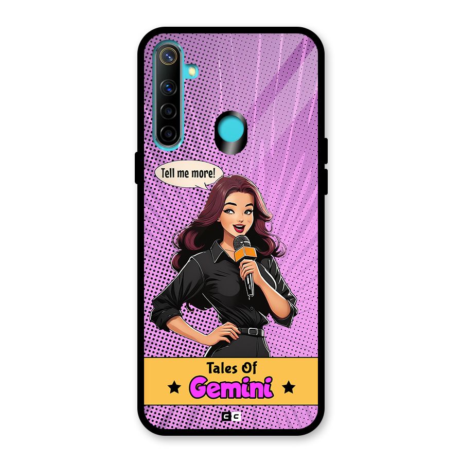 Tales Of Gemini Glass Back Case for Realme 5i