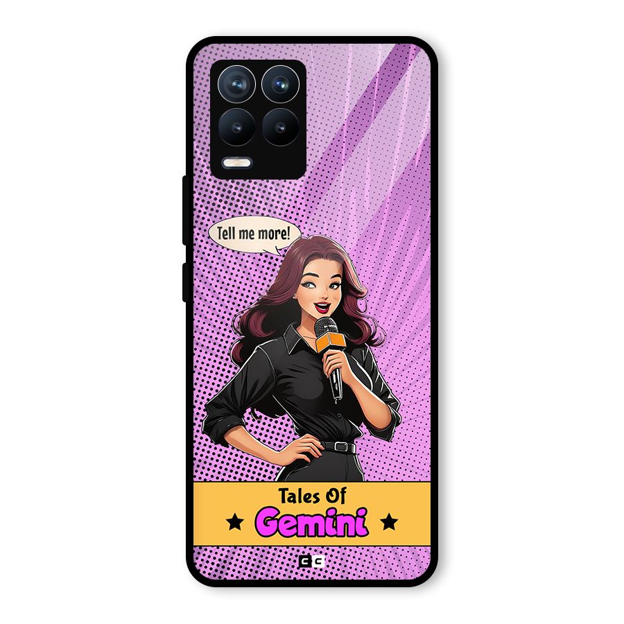 Tales Of Gemini Glass Back Case for Realme 8