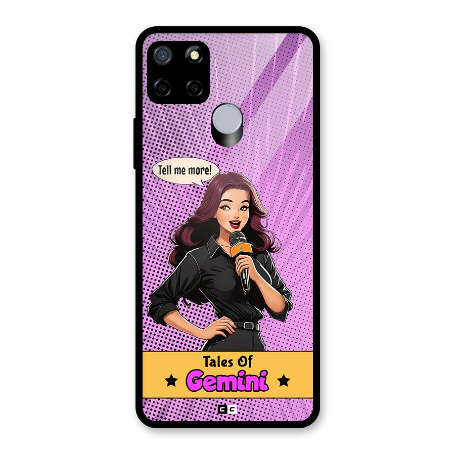 Tales Of Gemini Glass Back Case for Realme C12