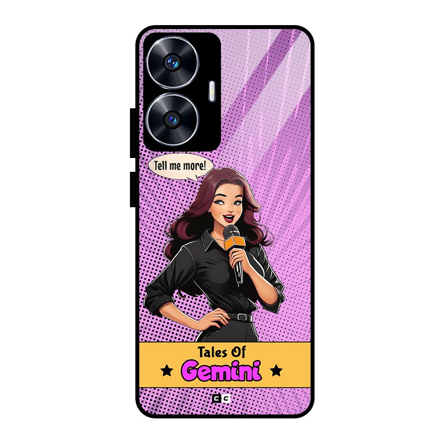 Tales Of Gemini Glass Back Case for Realme Narzo N55