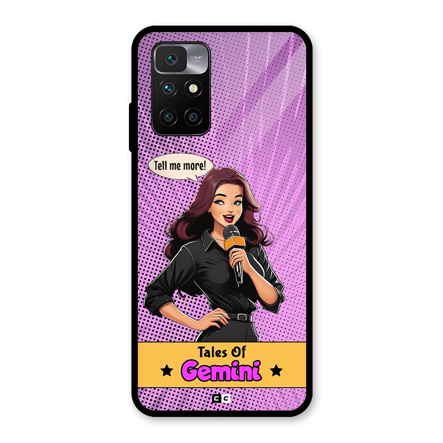 Tales Of Gemini Glass Back Case for Redmi 10 Prime