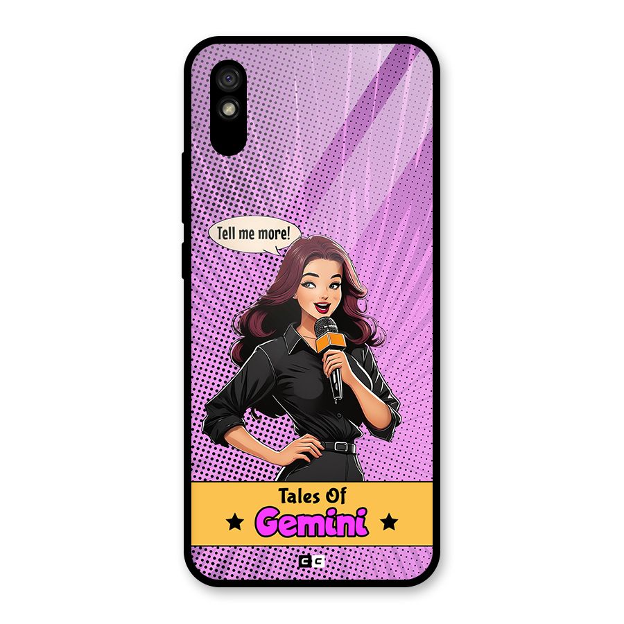 Tales Of Gemini Glass Back Case for Redmi 9A